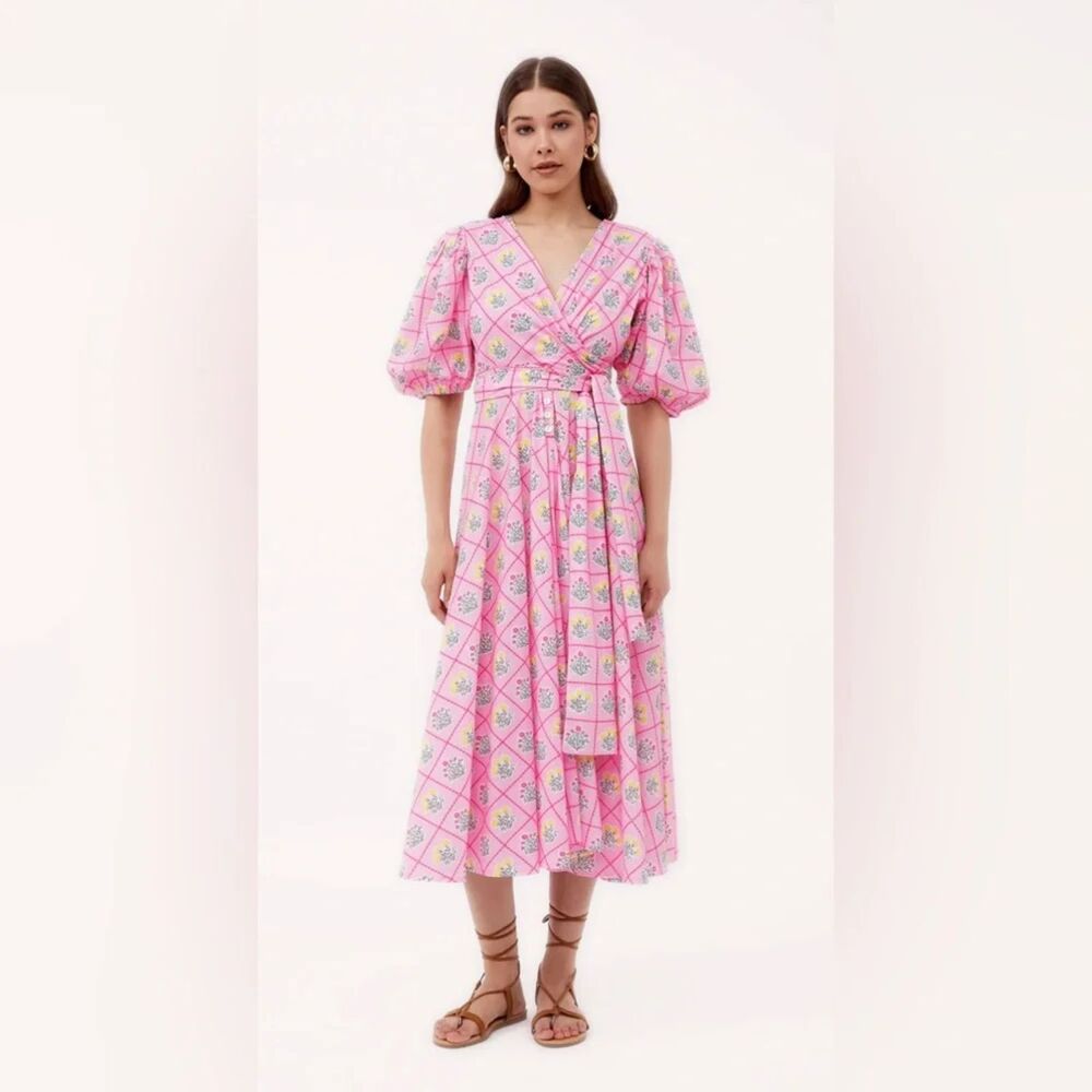 Beyond by Vera Lola Positano Blush Dress size L - Picture 12 of 13